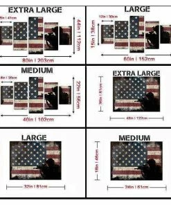 Online American Store Wall Decor & Art American Flag With Soldiers - Army Rangers- Military Art- Rustic American Flag- Patriotic Wall Art- Navy Seals- Army Wall Decor- US Marines