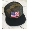 RyverClothing Baseball Caps American Flag, Camo Snap Back Hat