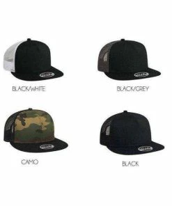 RyverClothing Baseball Caps American Flag, Camo Snap Back Hat