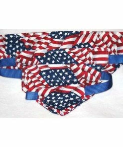 PatienceWayShop American Flag, Patriotic Dog Bandana, July 4th Dog Scarf, Red White Blue, Best Seller, Gifts For Volunteers, German Shepherd, Best Selling Pets