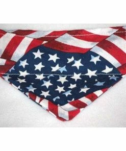 PatienceWayShop American Flag, Patriotic Dog Bandana, July 4th Dog Scarf, Red White Blue, Best Seller, Gifts For Volunteers, German Shepherd, Best Selling Pets