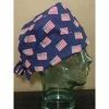 The American Store American Flags On Navy Surgical Scrub Hat, Adorable Patriotic Women's Pixie Scrub Cap, Operating Room Caps, Custom Caps Company Clothing Accessories 2 The American Store American Flags On Navy Surgical Scrub Hat, Adorable Patriotic Women's Pixie Scrub Cap, Operating Room Caps, Custom Caps Company Clothing Accessories