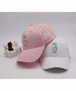 Onlineamericanstore American RIP DIP Finger Cat Embroidery Baseball Caps Men Women Fashion Cotton Hip-Hop Hat Accessories