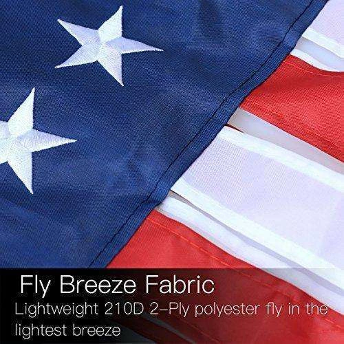 Online American Store Anley 40 Inch American US Flag Windsock, Stars & Stripes USA Patriotic Decorations - Embroidered Stars And Fade Resistant - 3.3 Feet 7 Online American Store Anley 40 Inch American US Flag Windsock, Stars & Stripes USA Patriotic Decorations - Embroidered Stars And Fade Resistant - 3.3 Feet