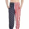 Arvilhill July 4th Men's America Flag Casual Pants Mens Clothing