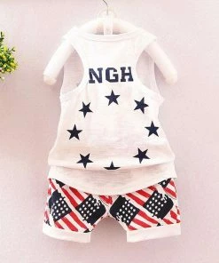 Onlineamericanstore Baby Boy Clothes American Flag Star Print 2017 Fashion Kids Clothes Sleeveless T-shirt+Pants 2pcs Outfit Set Summer Baby Clothes 15 Onlineamericanstore Baby Boy Clothes American Flag Star Print 2017 Fashion Kids Clothes Sleeveless T-shirt+Pants 2pcs Outfit Set Summer Baby Clothes