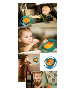 Onlineamericanstore Baby Feeding - Rotate 360 Bowl Kids Clothing