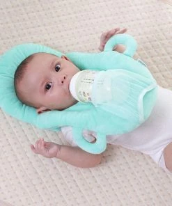 Onlineamericanstore Baby Pillows - Nursing Breastfeeding Layered Washable Cover Kids Clothing