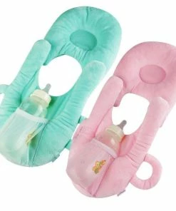 Onlineamericanstore Baby Pillows - Nursing Breastfeeding Layered Washable Cover Kids Clothing