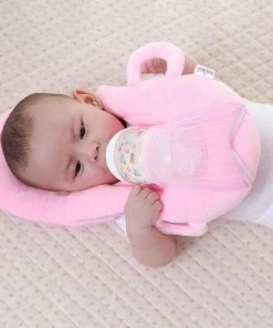 Onlineamericanstore Baby Pillows - Nursing Breastfeeding Layered Washable Cover Kids Clothing