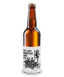 Amazing Night Productions Casual Glasses Bachelor Beer Coolies - 13 Total -