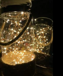 The American Store BITFLY 2M 20 Leds Christmas Lights String LED Copper Wire Fairy Lights For Festival Wedding Centerpiece Party Home Table Decor Halloween Decorations