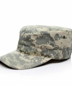 The American Store Military Clothing & Accessories Blank Plain Camo Fitted Hats Mens Army Military Camo Caps Baseball Desert Digital Camouflage Cap Women Soldier Hat