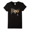 FredGreeneDesign Boo Halloween T-Shirt With Spiders And Witch Hat Halloween Clothing