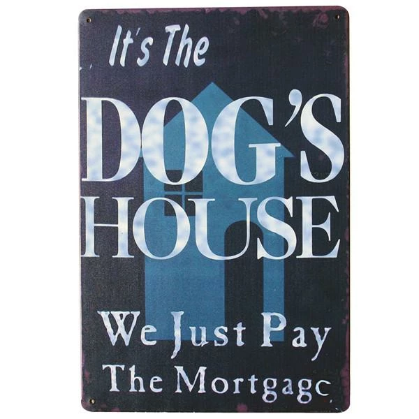 Yvevon Store Pets BULLDOG AND SMOKING CIGAR Metal Puppy Plaque Rustic Pet Sign For DOG Art Decor On Wall In Hotel Bar Pub School LJ6-2 20x30cm B1 4 Yvevon Store Pets BULLDOG AND SMOKING CIGAR Metal Puppy Plaque Rustic Pet Sign For DOG Art Decor On Wall In Hotel Bar Pub School LJ6-2 20x30cm B1