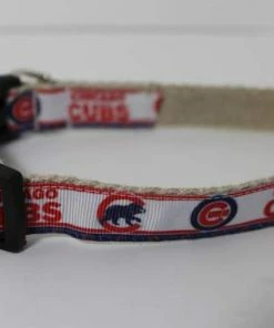 Collarswithcolor Chicago Cubs Hemp Dog Collar Or Leash Pets 8 Collarswithcolor Chicago Cubs Hemp Dog Collar Or Leash Pets