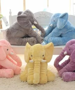 Onlineamericanstore Colorful Giant Elephant Pillow - Baby Toy Kids Clothing
