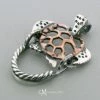 Courtneymariejewelry Accessories Copper Sea Turtle Pendant - Turtle Pendant - Handmade Turtle Pendant - Charm Holder