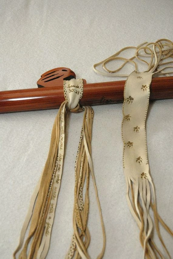 HollyHawkDesigns Native American Collection Custom Flute Ties, Native American Flute, Native Flute Accessory 5 HollyHawkDesigns Native American Collection Custom Flute Ties, Native American Flute, Native Flute Accessory
