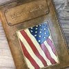The American Store Custom Leather Journal, Leather Notebook, Leather Journal Cover, Military Journal, Military Notebook, Military Gift, Personalized Journal Religious Bible Covers & Accessories