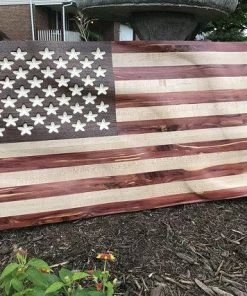 Online American Store Custom Wooden American Flag Army Air Force Marines Navy Graduation Fathers Day Christmas Retirement Engraved Mothers Day