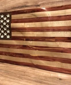 Online American Store Custom Wooden American Flag Army Air Force Marines Navy Graduation Fathers Day Christmas Retirement Engraved Mothers Day