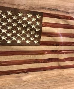 Online American Store Custom Wooden American Flag Army Air Force Marines Navy Graduation Fathers Day Christmas Retirement Engraved Mothers Day