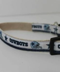Collarswithcolor Dallas Cowboys Hemp Dog Collar Or Leash