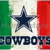 Online American Store Dallas Cowboys Team FLAG Green White Red Strip American Flag 100D Polyester Custom Dallas Cowboys Flag Banner