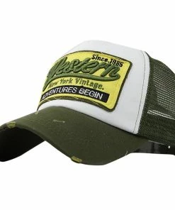 Onlineamericanstore Embroidered Summer Cap Mesh Hats For Men Women Casual Hats Hip Hop Baseball Caps Accessories