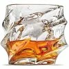 Ashcroft Fine Glassware Everest Whiskey Glasses, Scotch Glasses By Ashcroft - Set Of 2. Unique, Elegant, Dishwasher Safe, Glass Liquor Or Bourbon Tumblers. Ultra-Clarity Glassware.