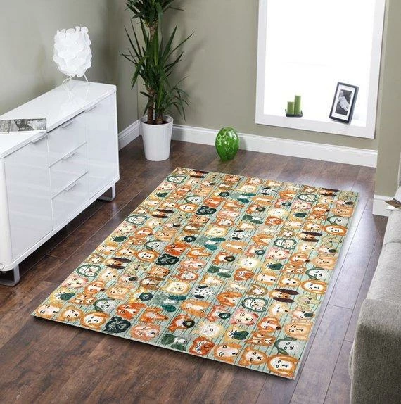 Faces Of Dogs. - Artwork By LiveArtGifts - 30 By 40 Print On Special Shiny Material - Dog Doormat - Dog Outdoor / Indoor Bed Rug - Non-Toxic 3 Faces Of Dogs. - Artwork By LiveArtGifts - 30 By 40 Print On Special Shiny Material - Dog Doormat - Dog Outdoor / Indoor Bed Rug - Non-Toxic