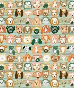 Faces Of Dogs. - Artwork By LiveArtGifts - 30 By 40 Print On Special Shiny Material - Dog Doormat - Dog Outdoor / Indoor Bed Rug - Non-Toxic 11 Faces Of Dogs. - Artwork By LiveArtGifts - 30 By 40 Print On Special Shiny Material - Dog Doormat - Dog Outdoor / Indoor Bed Rug - Non-Toxic