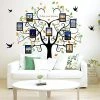 GoGoDecal Family Tree Wall Decal 9 Large Photo Pictures Frames. Peel And Stick Wall Decal, Best Removable Wall Decals For Living Room, Bedroom, Kids Rooms Mural Decor - Photo Gallery Frame Sticker Wall Decor & Art