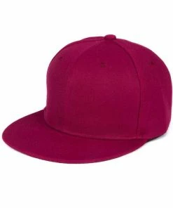 Onlineamericanstore Accessories Fashion Unisex Plain Snapback Solid Candy Color Hats Hip-Hop Adjustable Baseball Cap Feminino Touca Menino