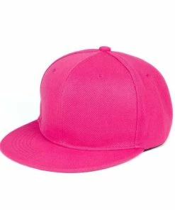 Onlineamericanstore Accessories Fashion Unisex Plain Snapback Solid Candy Color Hats Hip-Hop Adjustable Baseball Cap Feminino Touca Menino