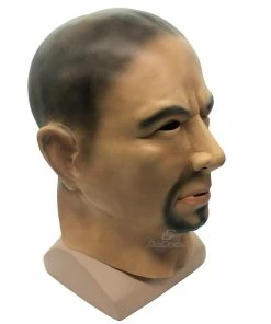 BoCool Store Halloween Costumes Ferocious Strong Man Halloween Mask Full Face Latex Mask Realistic Gangland Cosplay Party Mask