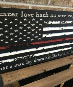 The American Store Concealment Flags Firefighter Sign, Police Sign, Fireman, Police Officer, Firefighter Gift, Police Gift, Thin Red Line, Thin Blue Line, Firefighter Decor 14 The American Store Concealment Flags Firefighter Sign, Police Sign, Fireman, Police Officer, Firefighter Gift, Police Gift, Thin Red Line, Thin Blue Line, Firefighter Decor