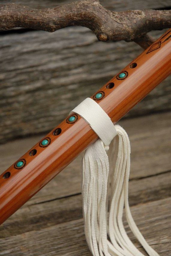 Online American Store Flute Ties, Native American Flute, Native Flute Accessory, Plain White Flute Ties Native American Collection 5 Online American Store Flute Ties, Native American Flute, Native Flute Accessory, Plain White Flute Ties Native American Collection