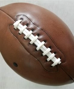 The American Store Free Shipping Outdoor Sport Rugby Ball American Football Ball Vintage PU Size 9 For College Teenagers Training /decoration Sports Accessories