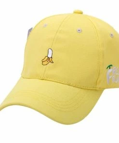 Onlineamericanstore FRESH FRUIT Printing Baseball Cap Woman 2017 Summer Women Fruit Embroidered Ccasquette Femme Hat Adjustable Cap Accessories