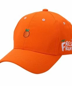 Onlineamericanstore FRESH FRUIT Printing Baseball Cap Woman 2017 Summer Women Fruit Embroidered Ccasquette Femme Hat Adjustable Cap Accessories