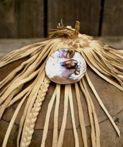 Online American Store Fringed Gourd Bowl, Decorative Gourd, Gourd Art, Lidded Gourd Bowl, Rustic Leather And Gourd Bowl 20 Online American Store Fringed Gourd Bowl, Decorative Gourd, Gourd Art, Lidded Gourd Bowl, Rustic Leather And Gourd Bowl