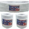 Funny Guy Mugs Patriotic America Unisex Sweatband Set (3-Pack: 1 Headband & 2 Wristbands)