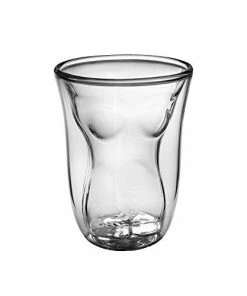 The American Store Casual Glasses Funny Male Female Shot Glasses 6 Oz 2 Pack | Durable Dual Layered Borosilicate Tumbler Glass | Shooters, Whiskey, Beer, Bachelors & Bachelorettes, Sports Nights, College & Drinking Games By Dopecha