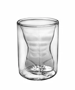 The American Store Casual Glasses Funny Male Female Shot Glasses 6 Oz 2 Pack | Durable Dual Layered Borosilicate Tumbler Glass | Shooters, Whiskey, Beer, Bachelors & Bachelorettes, Sports Nights, College & Drinking Games By Dopecha