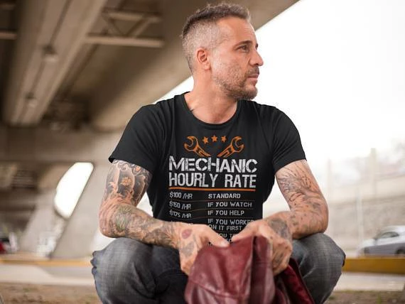 IceteeDesign Funny Mechanic Shirt - Mechanic Hourly Rate - Labor Rate - Mechanic Gift - Gift For Mechanic - Mechanic Labor Rate Shirt - Mechanic Gifts 3 IceteeDesign Funny Mechanic Shirt - Mechanic Hourly Rate - Labor Rate - Mechanic Gift - Gift For Mechanic - Mechanic Labor Rate Shirt - Mechanic Gifts