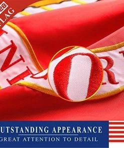 G128 USMC Double Sided 2ply Embroidered Heavy Duty Brass Grommets 210D Quality Oxford Nylon U.S. Marine Corps Military Flag, (3 X 5-Feet) Flags & Banner