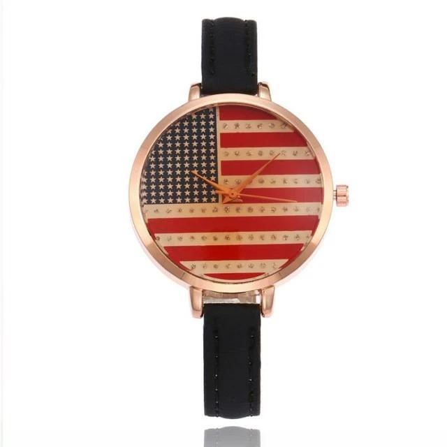 Onlineamericanstore Accessories GENVIVIA Women Watches Elegant Thin American Flag Partten Bracelet Mesh Band Wristwatch Quartz Clock Relogio Feminino Montre 4 Onlineamericanstore Accessories GENVIVIA Women Watches Elegant Thin American Flag Partten Bracelet Mesh Band Wristwatch Quartz Clock Relogio Feminino Montre
