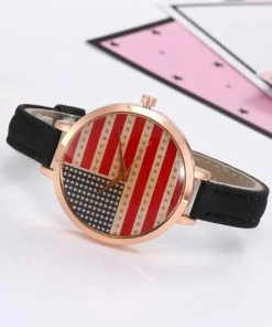 Onlineamericanstore Accessories GENVIVIA Women Watches Elegant Thin American Flag Partten Bracelet Mesh Band Wristwatch Quartz Clock Relogio Feminino Montre 18 Onlineamericanstore Accessories GENVIVIA Women Watches Elegant Thin American Flag Partten Bracelet Mesh Band Wristwatch Quartz Clock Relogio Feminino Montre